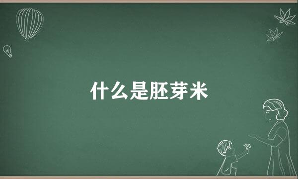 什么是胚芽米